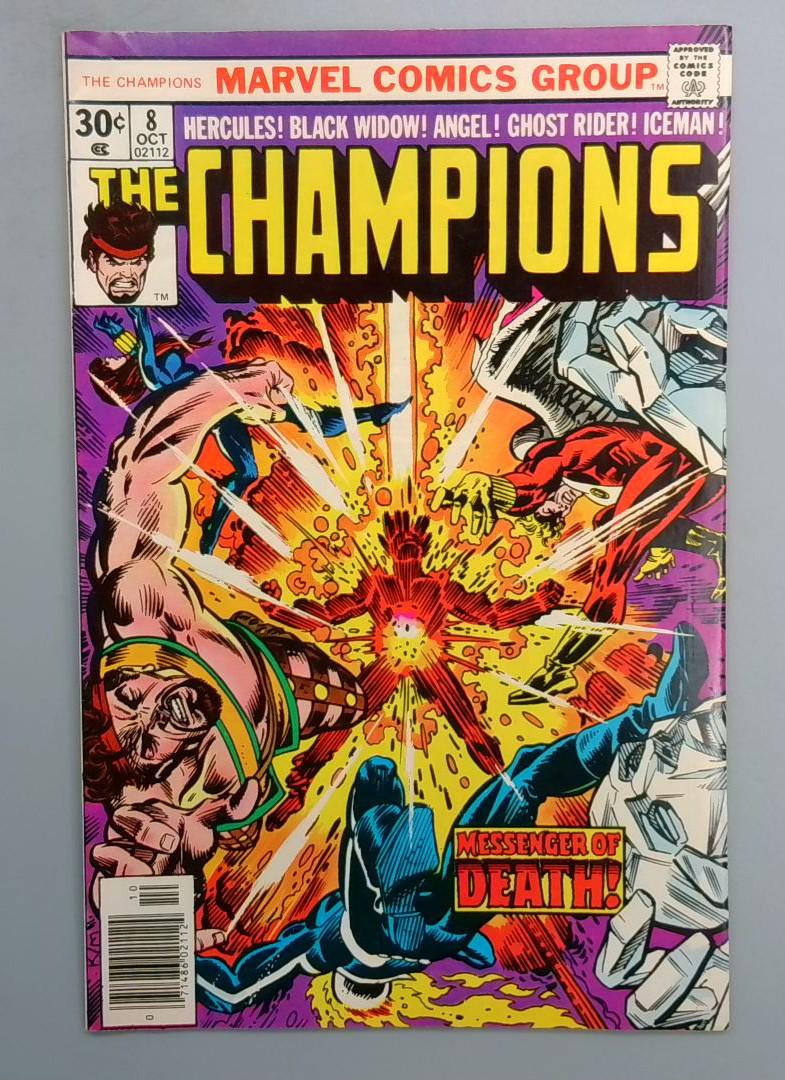 Champions #8 Titanium Man Marvel 1976