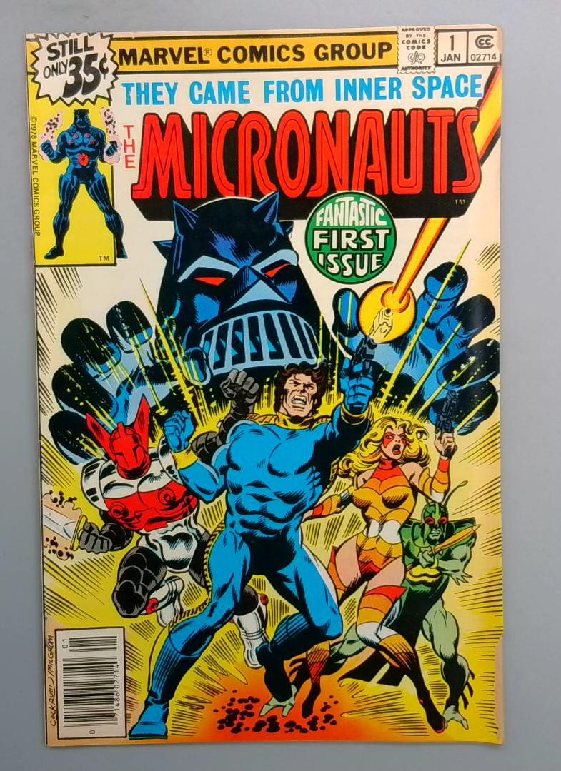 The Micronauts #1, Fantastic First Issue, Marvel, 1979