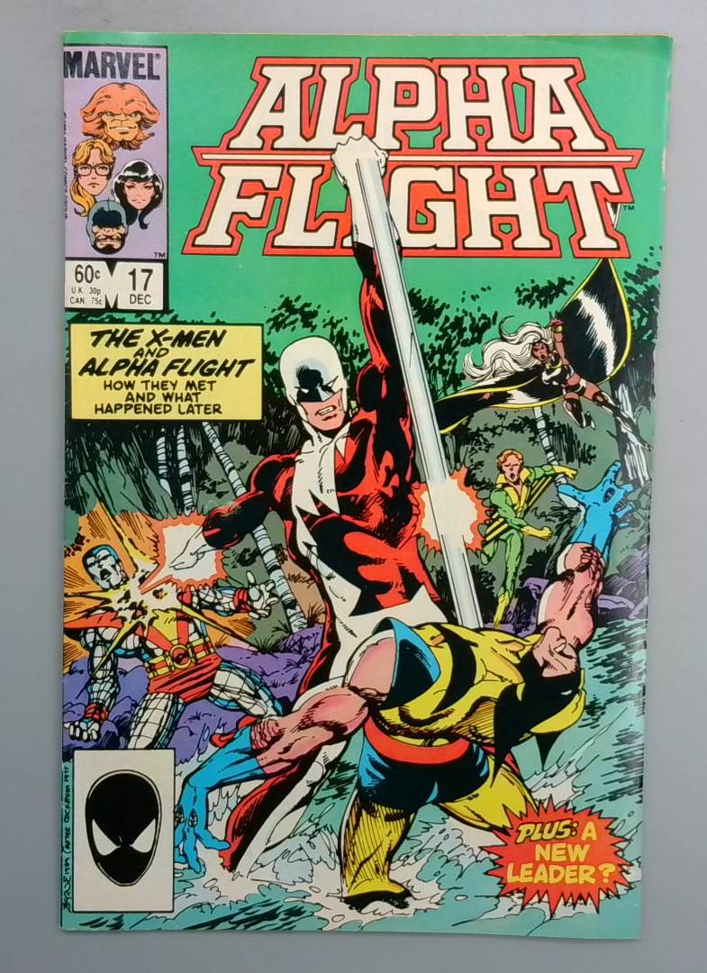 ALPHA FLIGHT #17 X-Men DIRECT EDITION Marvel 1984