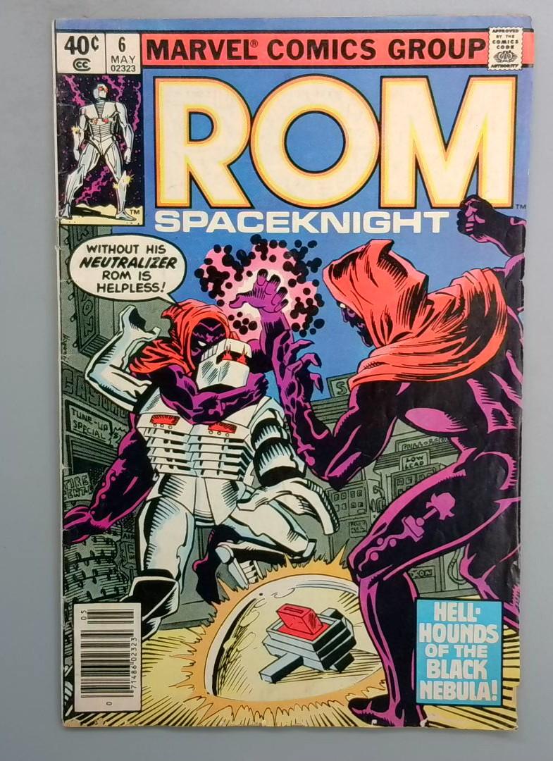 ROM #6 NEWSSTAND EDITION Marvel 1980