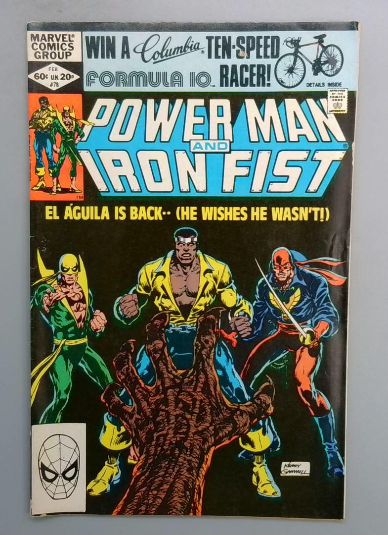Power Man and Iron Fist #78 3rd Sabretooth Marvel 1982