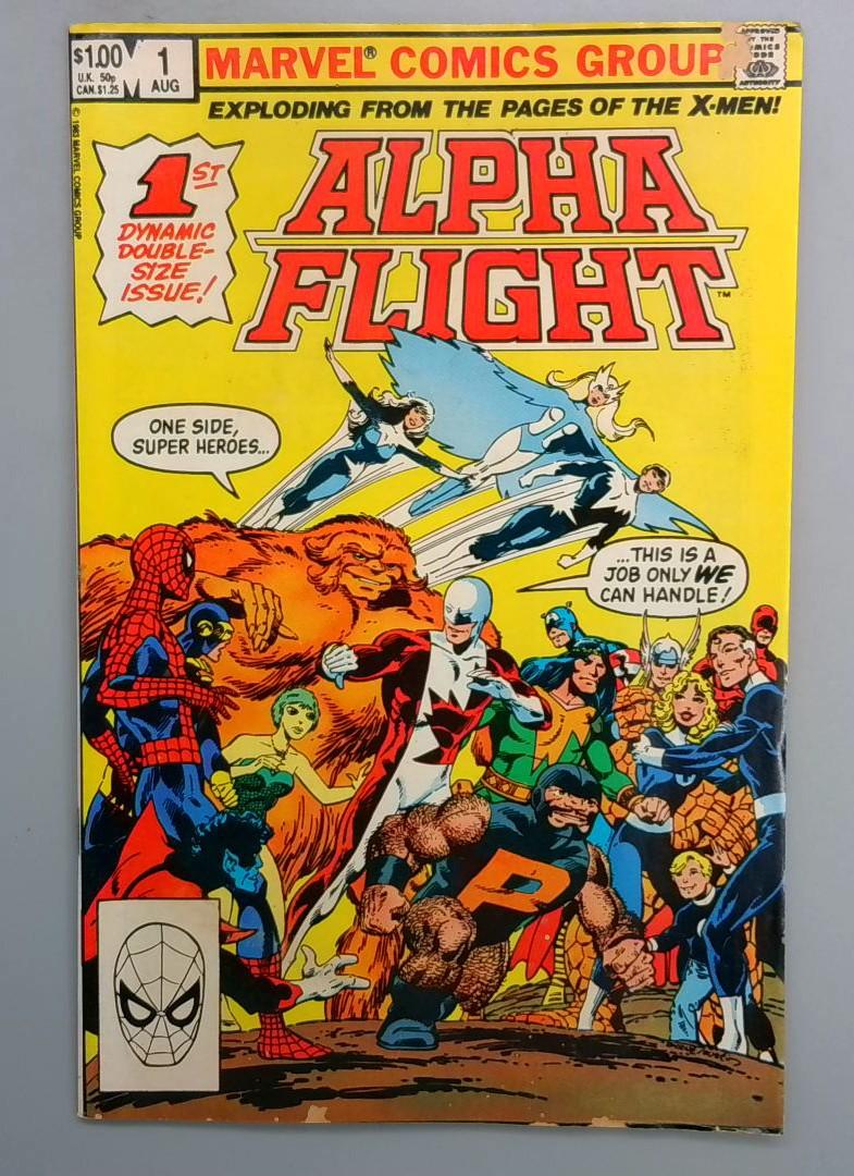 ALPHA FLIGHT #1 Marvel Comics 1983