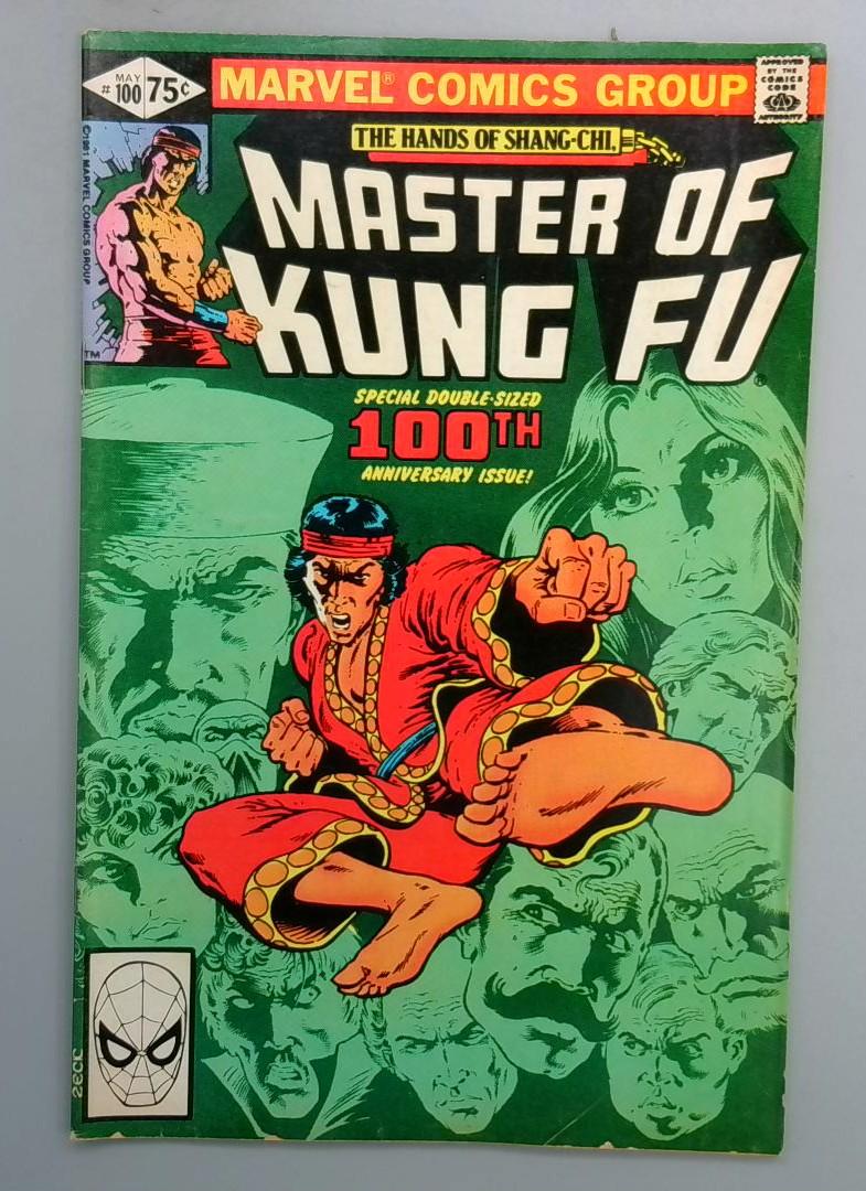 MASTER OF KUNG FU #100 Double size DIRECT EDITION Marvel 1981
