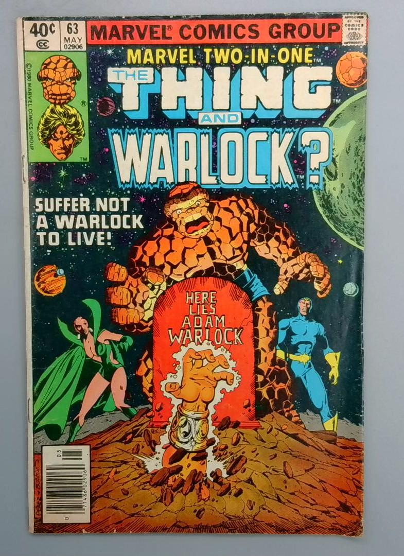 MARVEL TWO-IN-ONE #63 1st Mention of the Beyonder's Newsstand Marvel