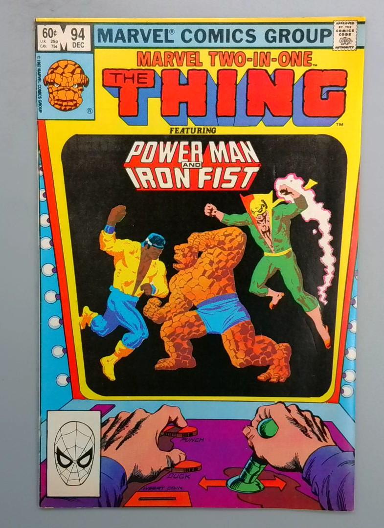 MARVEL TWO-IN-ONE #94 DIRECT EDITION Marvel 1982