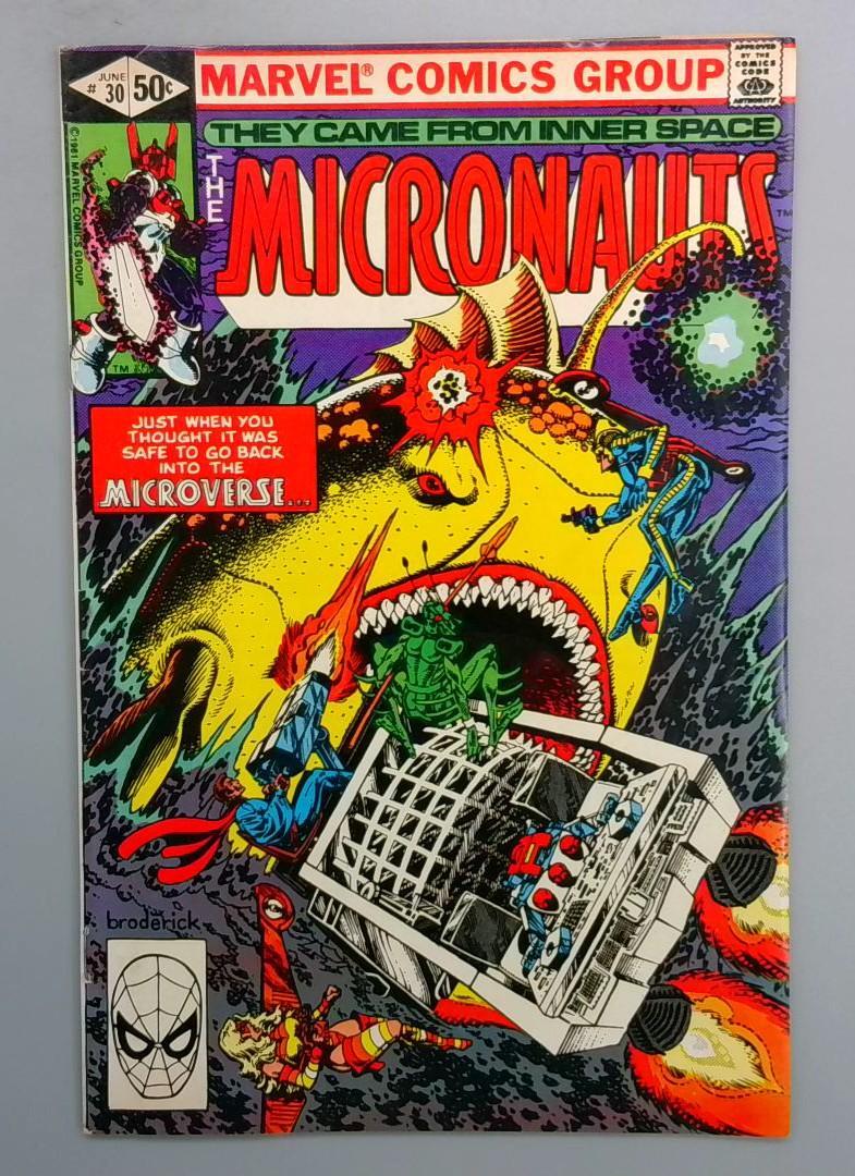 MICRONAUTS #30 DIRECT EDITION Marvel 1981