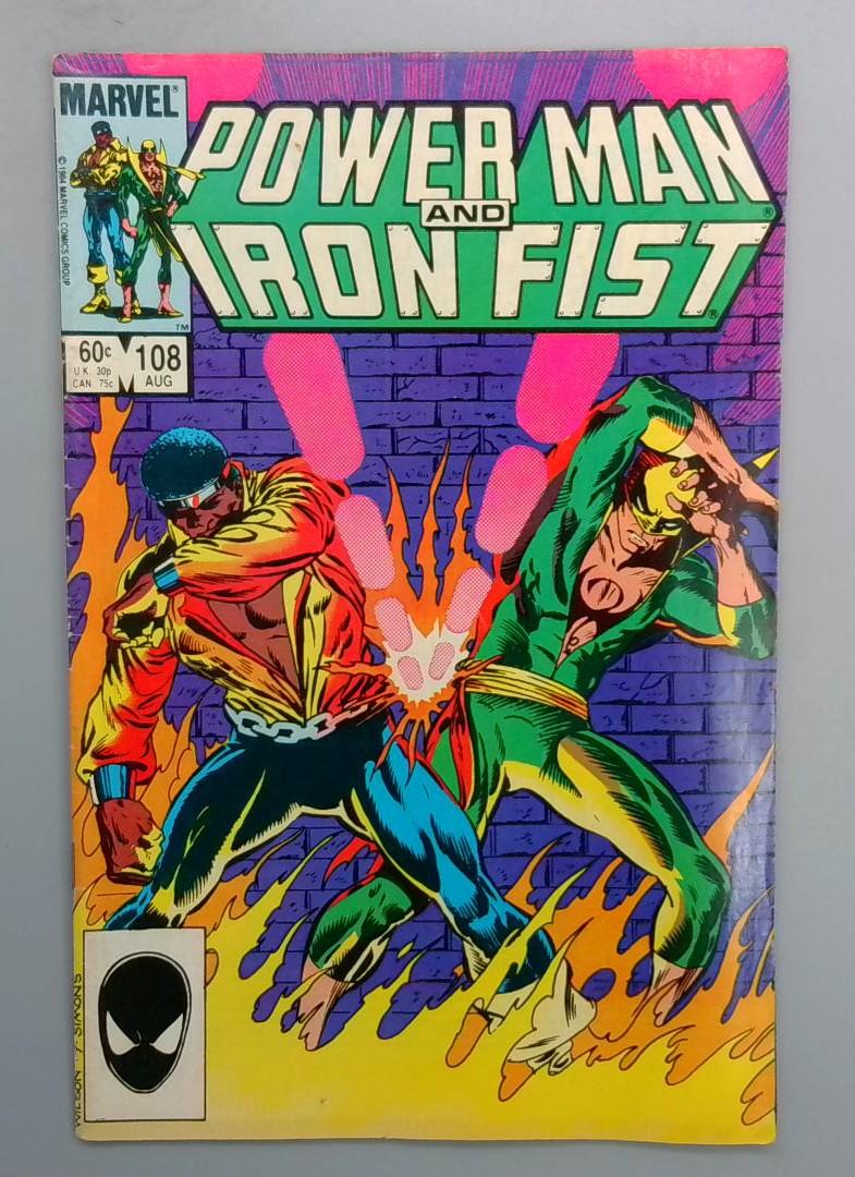 POWER MAN AND IRON FIST #108 DIRECT EDITION Marvel 1984