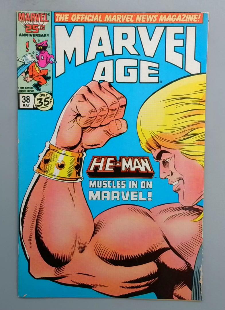 MARVEL AGE #38 Marvel acquires the Masters of the Universe Marvel