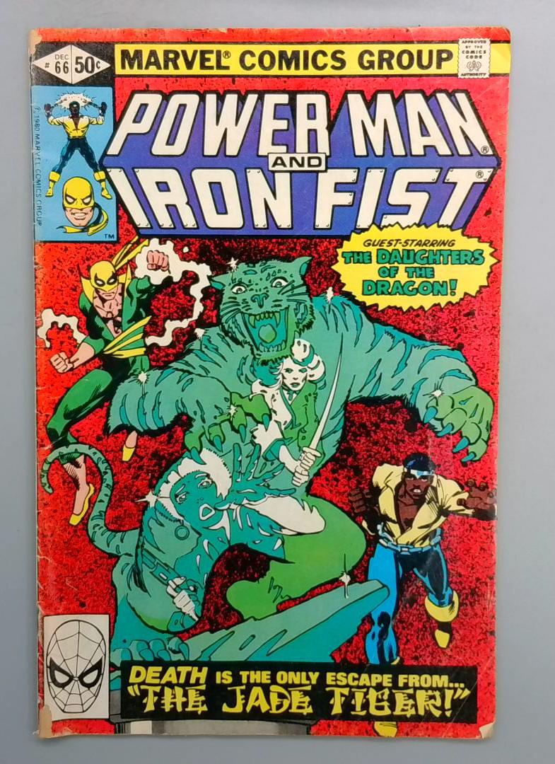Power Man and Iron Fist #66, 2nd Sabretooth Marvel, 1980