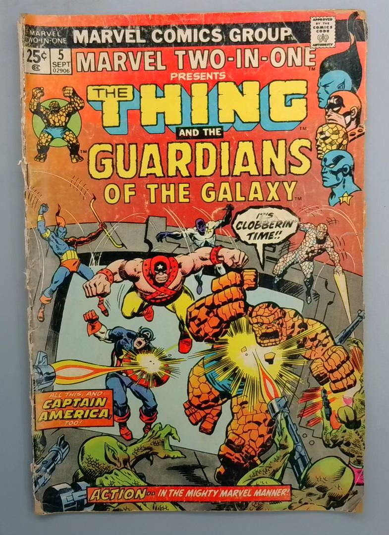 MARVEL TWO-IN-ONE #5 Marvel Comics 1975