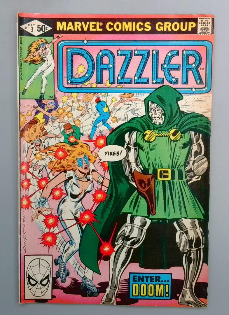 Dazzler #3 Dr. Doom, Marvel Comics, 1981