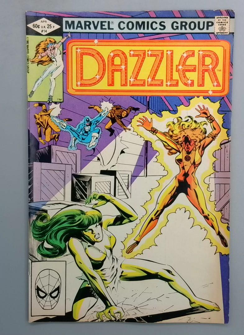 DAZZLER #14 DIRECT EDITION Marvel 1982
