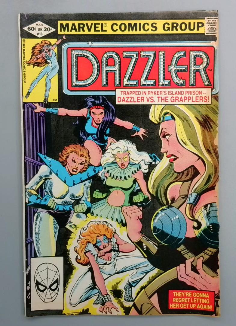DAZZLER #13 DIRECT EDITION Marvel 1982