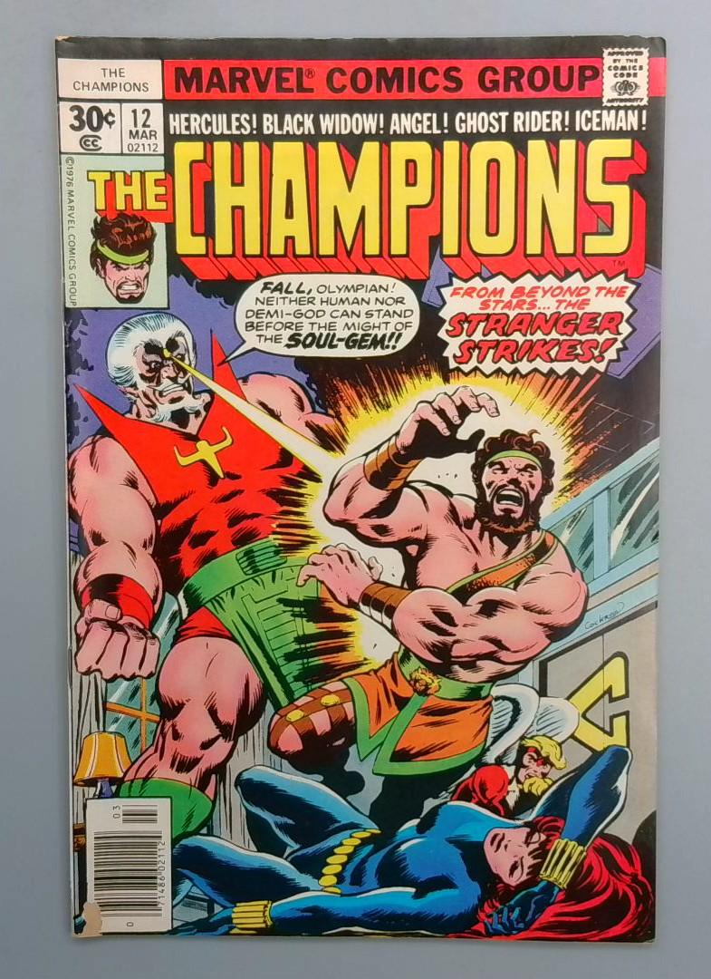 CHAMPIONS #12 Stilt-Man and Black Goliath Appearance Marvel 1977
