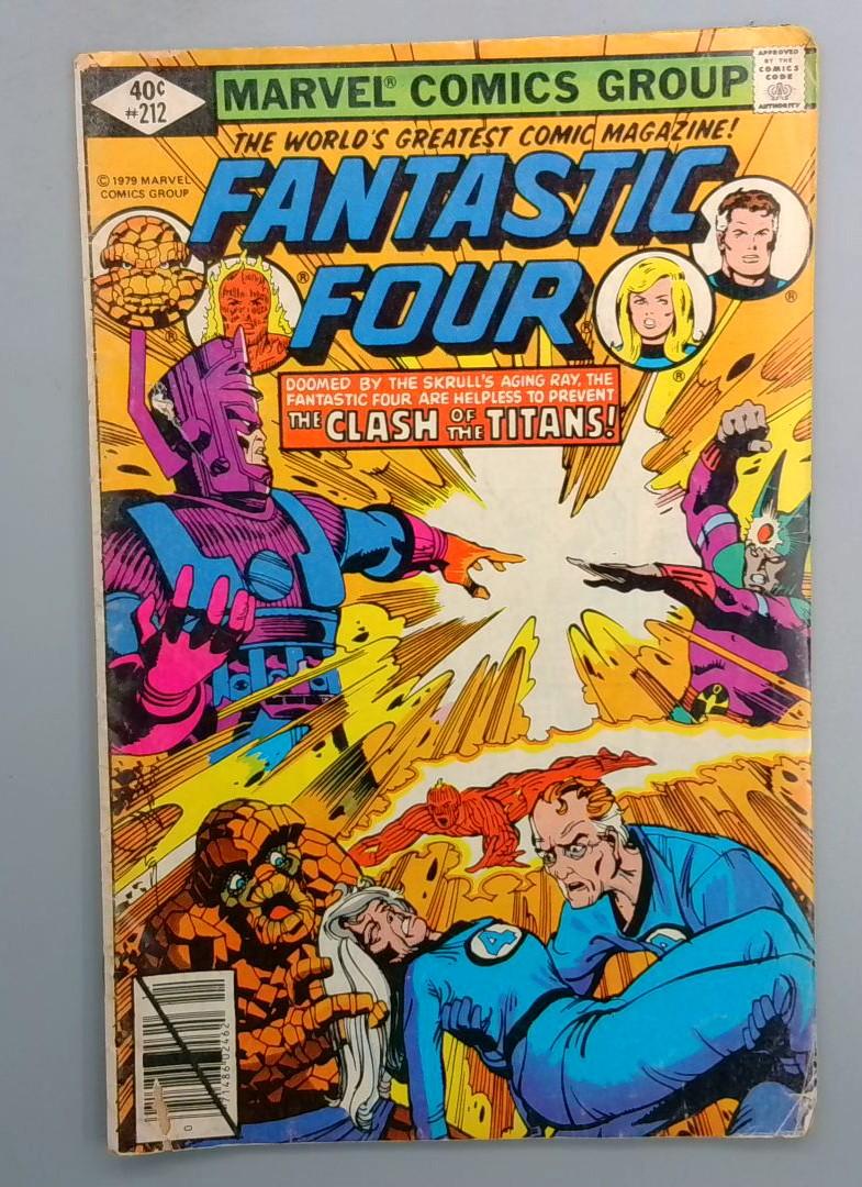 FANTASTIC FOUR #212 2nd Appearance of Terrax DIRECT EDITION Marvel 1979