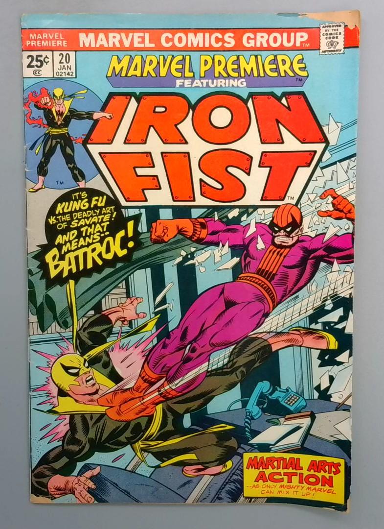 MARVEL PREMIERE #20 Series "A" Marvel Value Stamp #73 (Kingpin) Marvel 1975