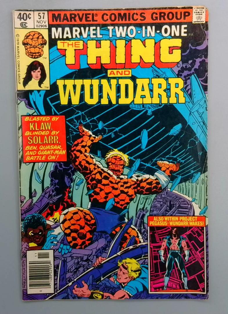 MARVEL TWO-IN-ONE #57B NEWSSTAND EDITION Marvel 1979