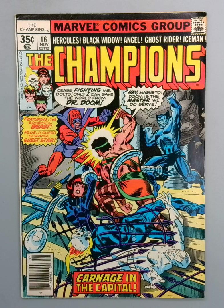 CHAMPIONS #16 Magneto Marvel 1977