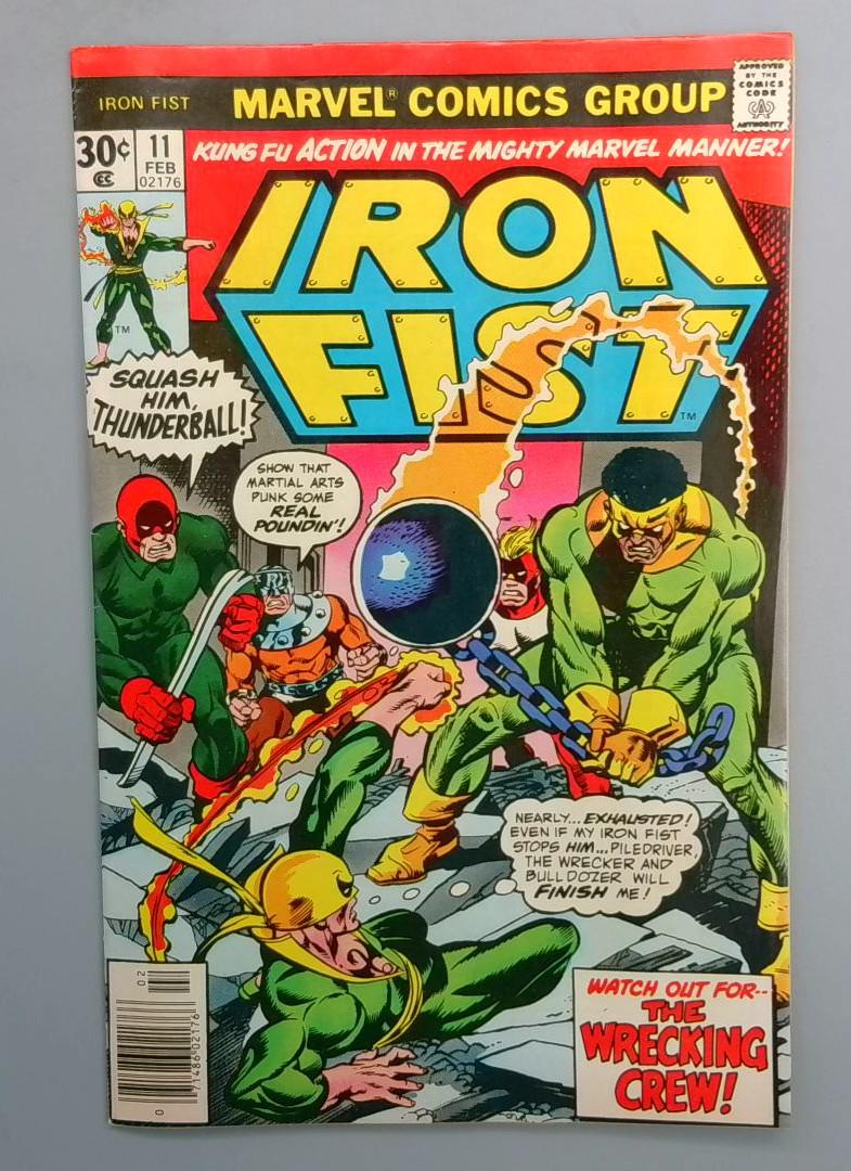 Iron Fist #11 Wrecking Crew Appearance - Matt Murdock Marvel 1977