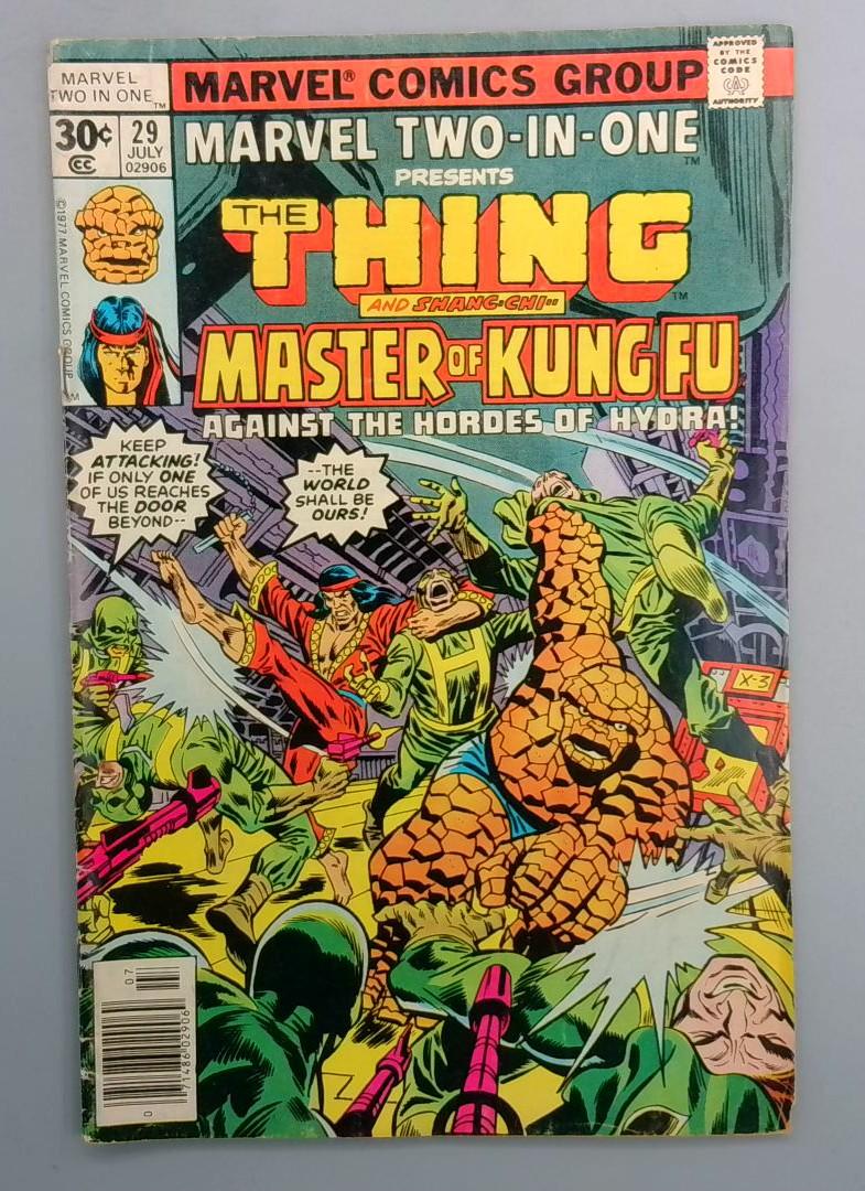 MARVEL TWO-IN-ONE #29 Spider-Woman Appears in Final Panel Marvel 1977