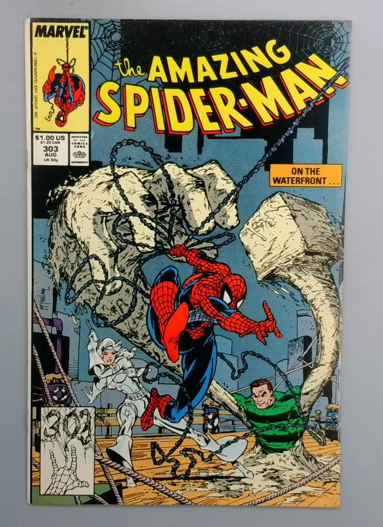 Amazing Spider-Man #303 VF/NM Silver Sable Marvel 1988