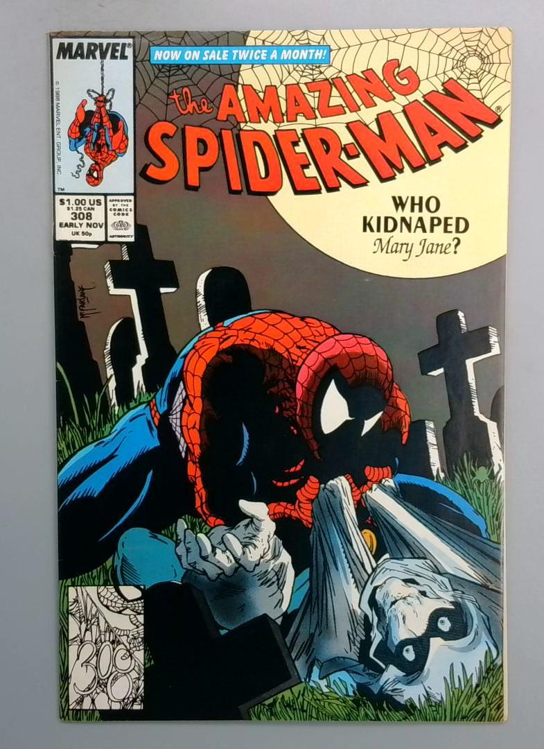 Amazing Spider-Man #308 VF/NM McFarlane Marvel 1988