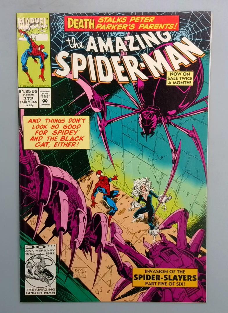 Amazing Spider-Man #372 NM- DIRECT EDITION Marvel 1993