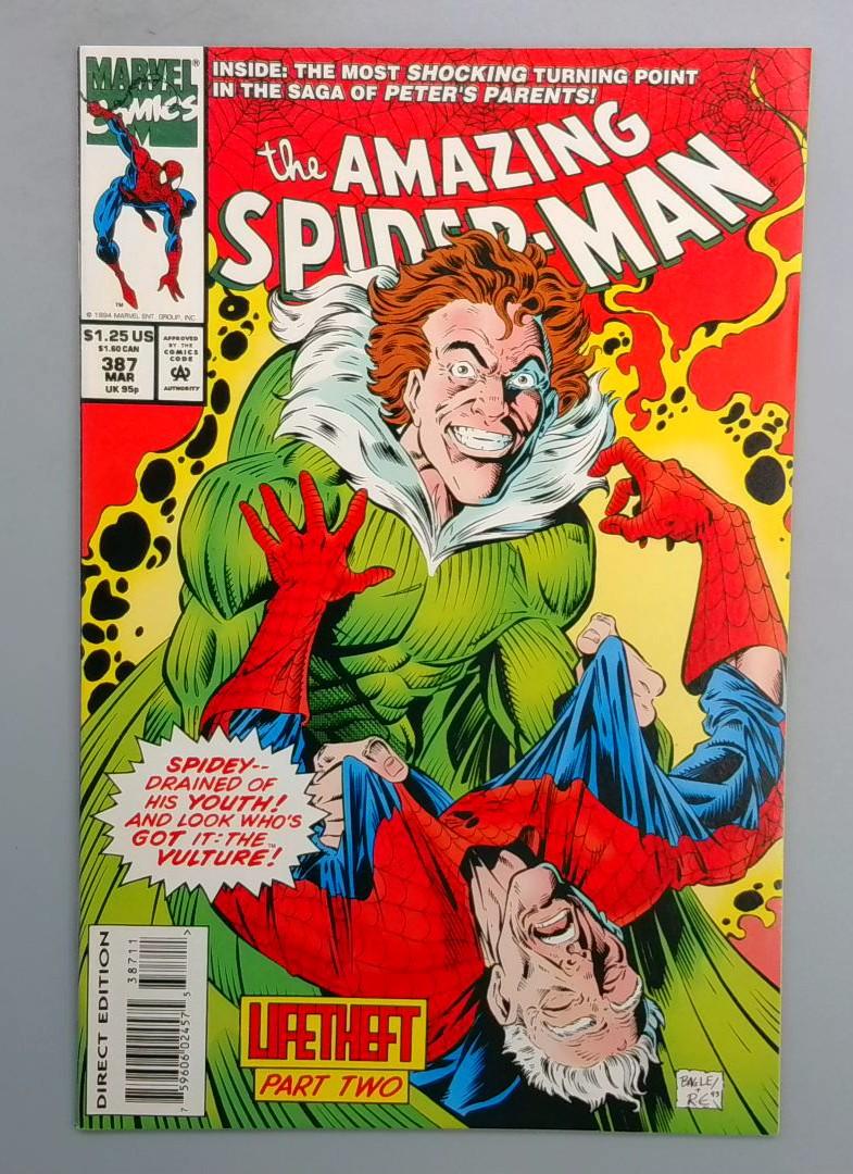 Amazing Spider-Man #387 NM Vulture Marvel 1994