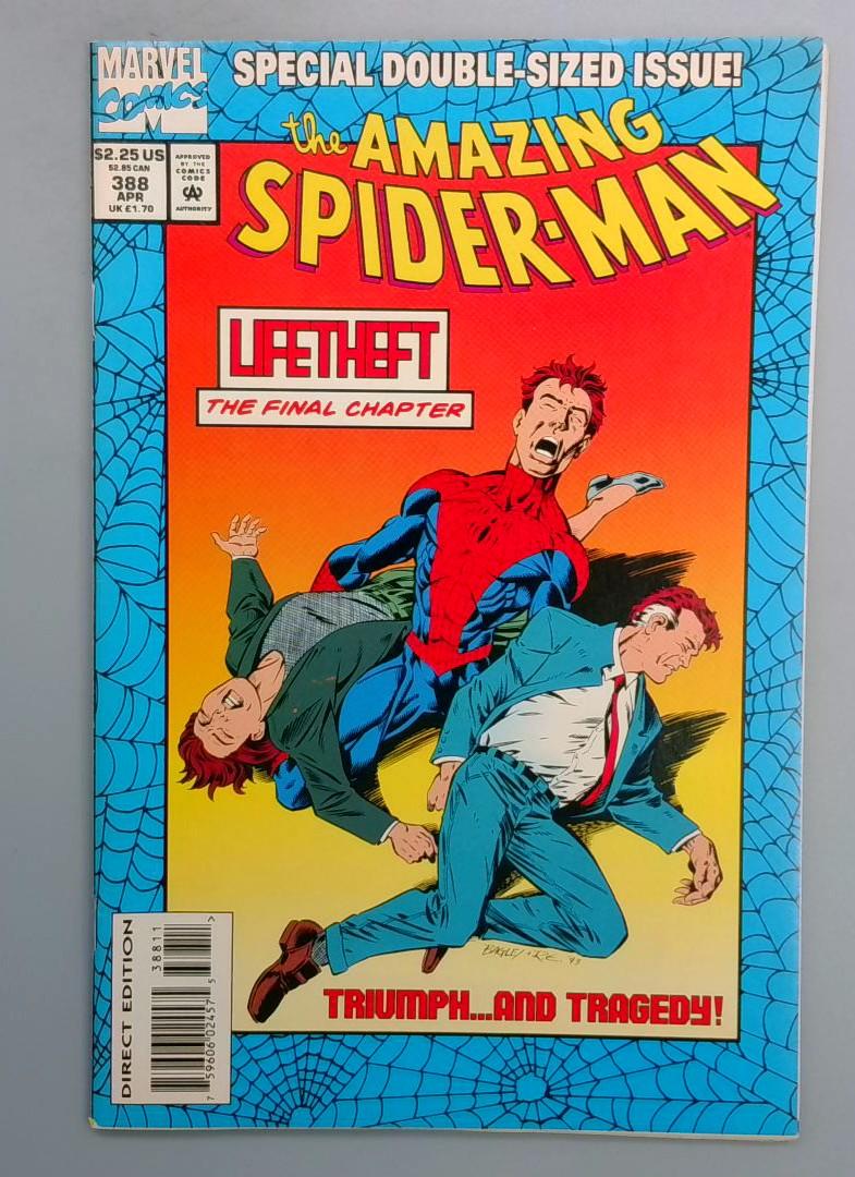 Amazing Spider-Man #388 NM Lifetheft Marvel 1994