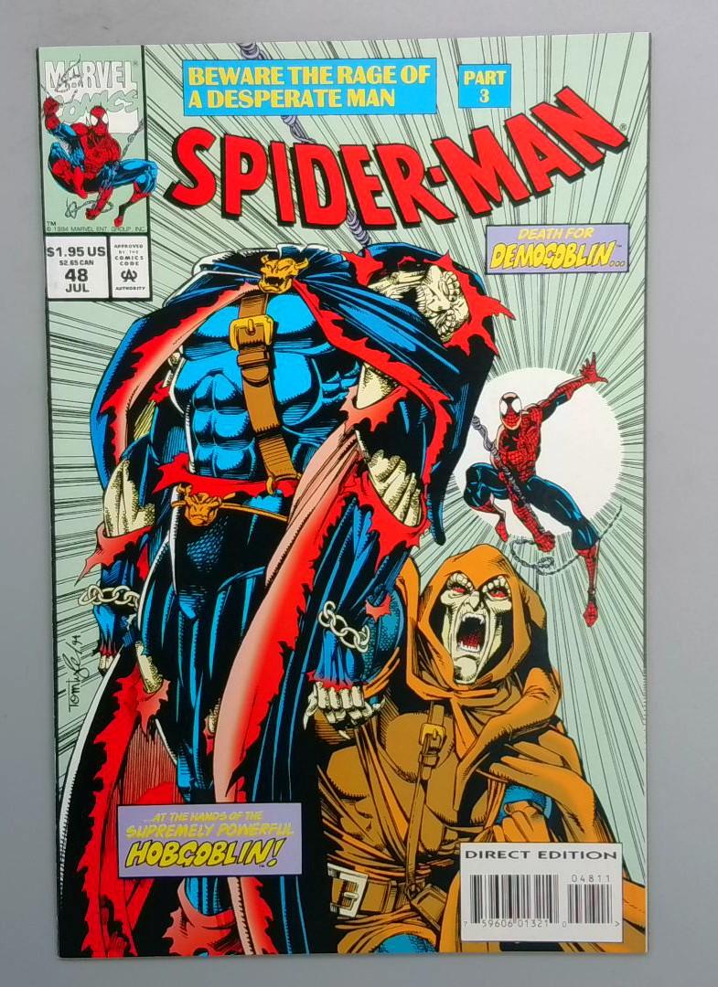 Spider-Man #48, NM- Hobgoblin Marvel, 1991