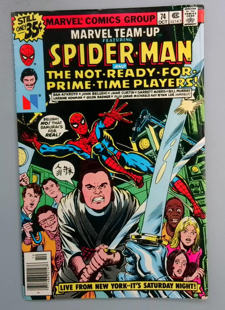 Marvel Team-Up #74 SNL Cast Marvel Comics 1978 SN1