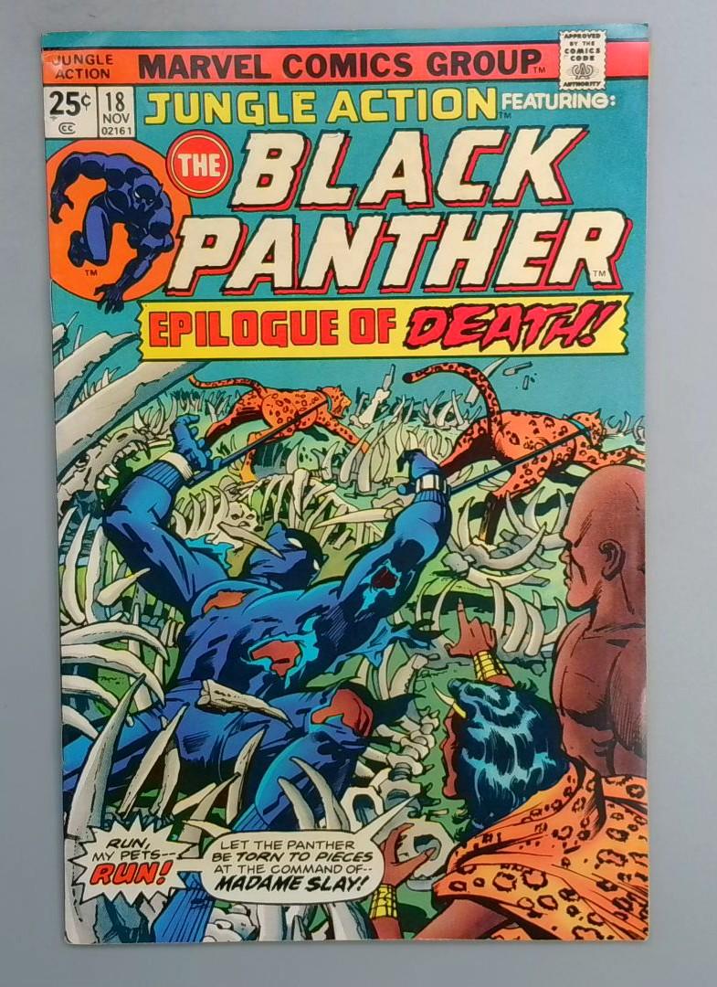 Jungle Action #18 FN- 1st Madame Slay Marvel 1975 SN1