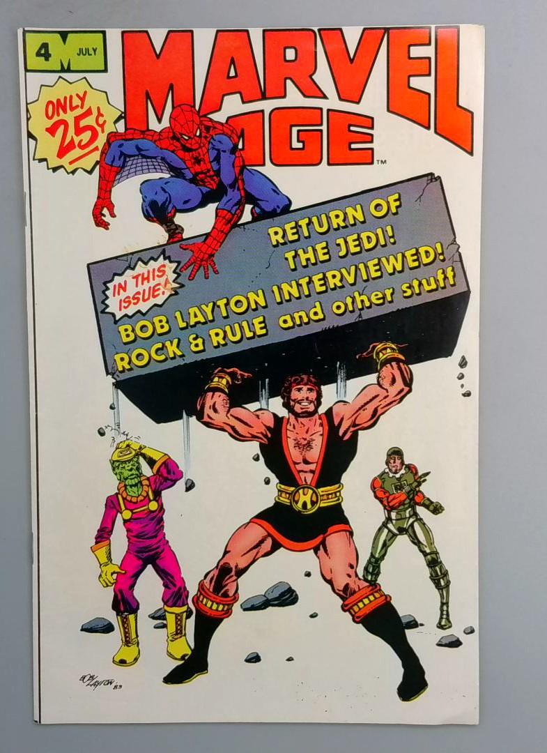 MARVEL AGE #4 Marvel 1983  SN1