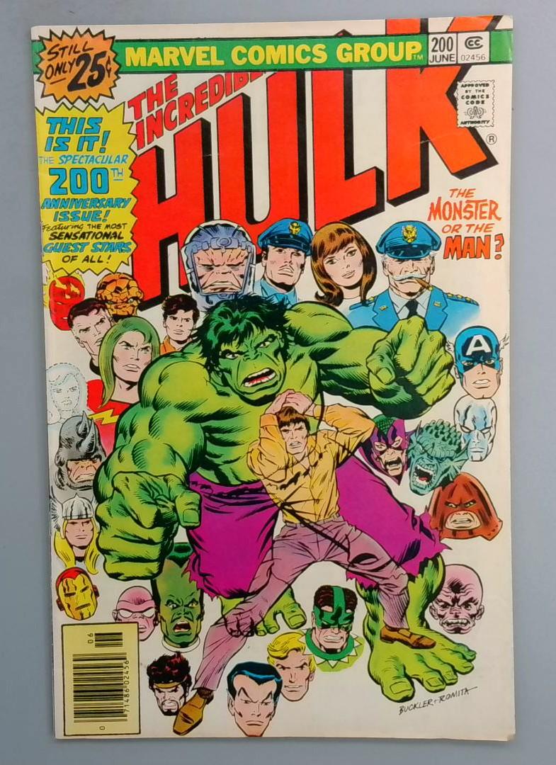 Incredible Hulk #200 200th Anniversary issue Marvel 1976 SN1