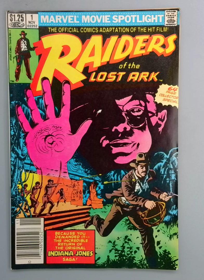 Raiders of the Lost Ark #1 NEWSSTAND EDITION Marvel 1981