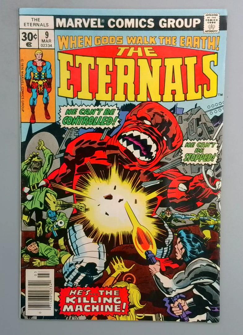 Eternals #9 NM- 1st Appearance of Sprite Marvel 1977 SN1