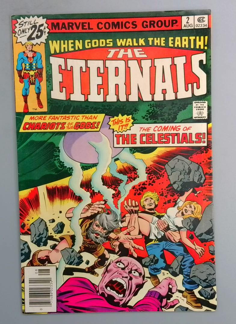 ETERNALS #2 1st Ajak & the Celestials Marvel Comics 1976