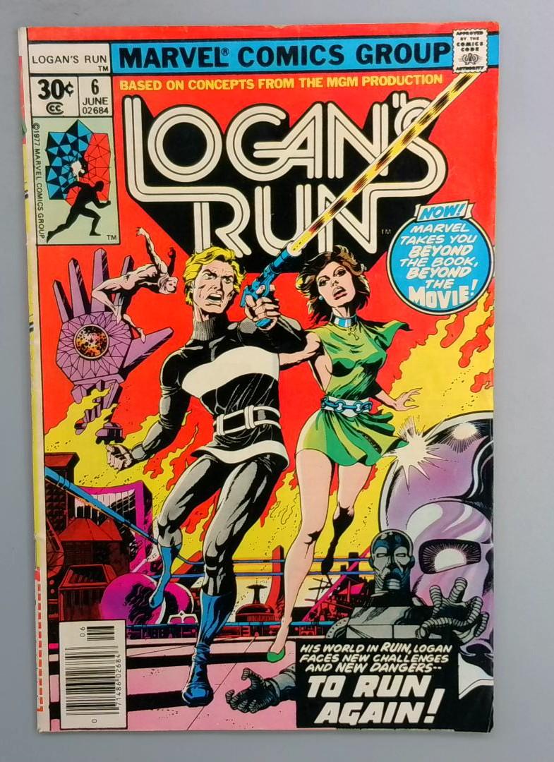 Logan's Run #6, Thanos Story Marvel, 1977 SN1