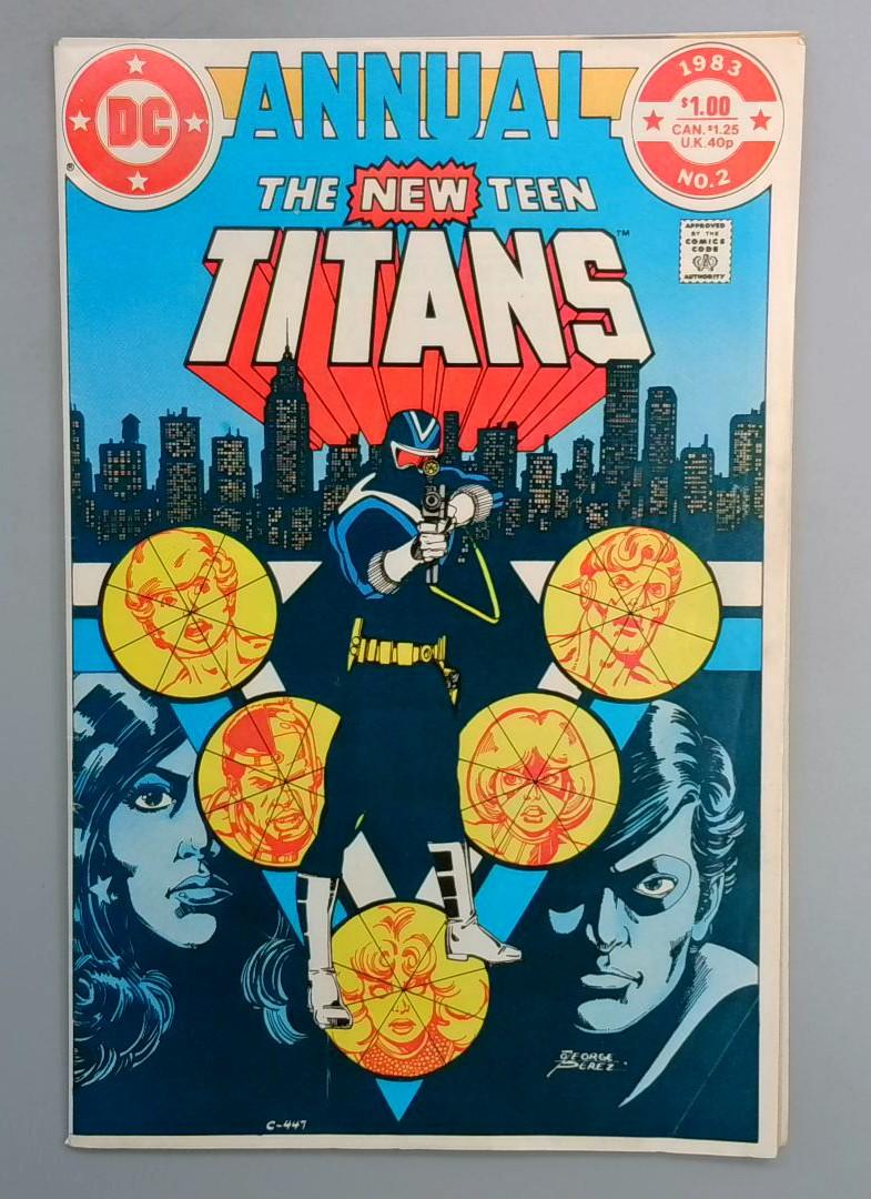 New Teen Titans Annual #2 1st Adrian Chase (Vigilante 2) DC 1983 SN1