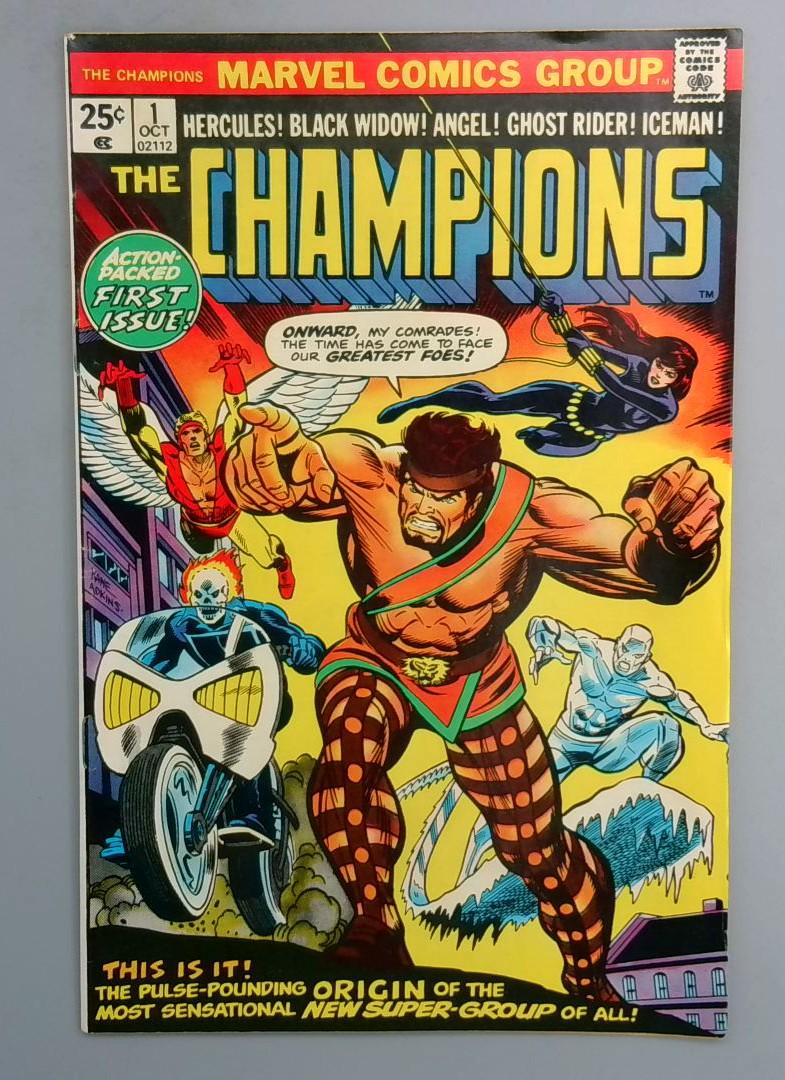 Champions #1 VF 1st App/Origin of The Champions Marvel 1975 SN1
