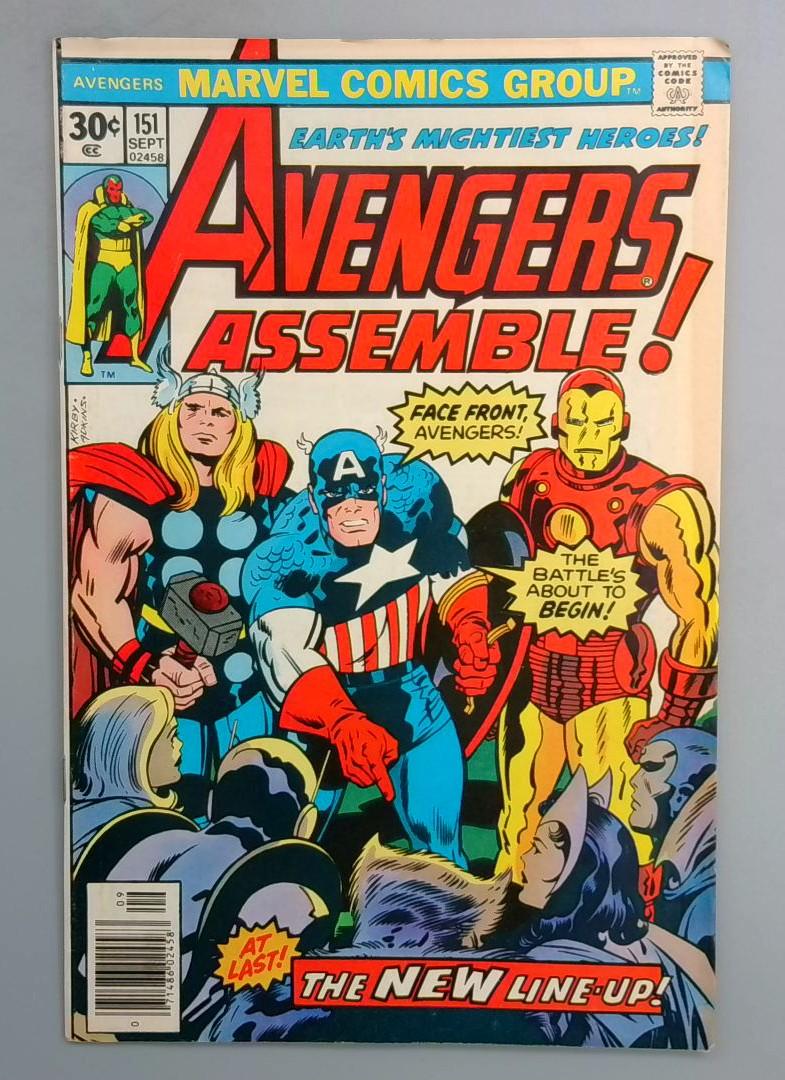 Avengers #151 Jack Kirby Marvel Comics 1976 SN1