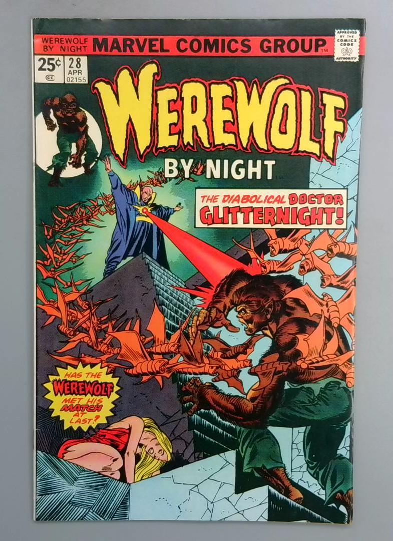 Werewolf by Night #28 FN Marvel 1975 Copy2 SN1
