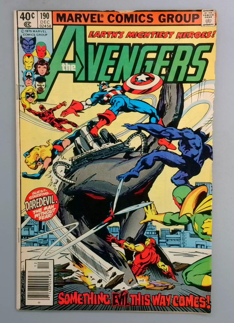 AVENGERS #190 NEWSSTAND EDITION Marvel 1979 SN1