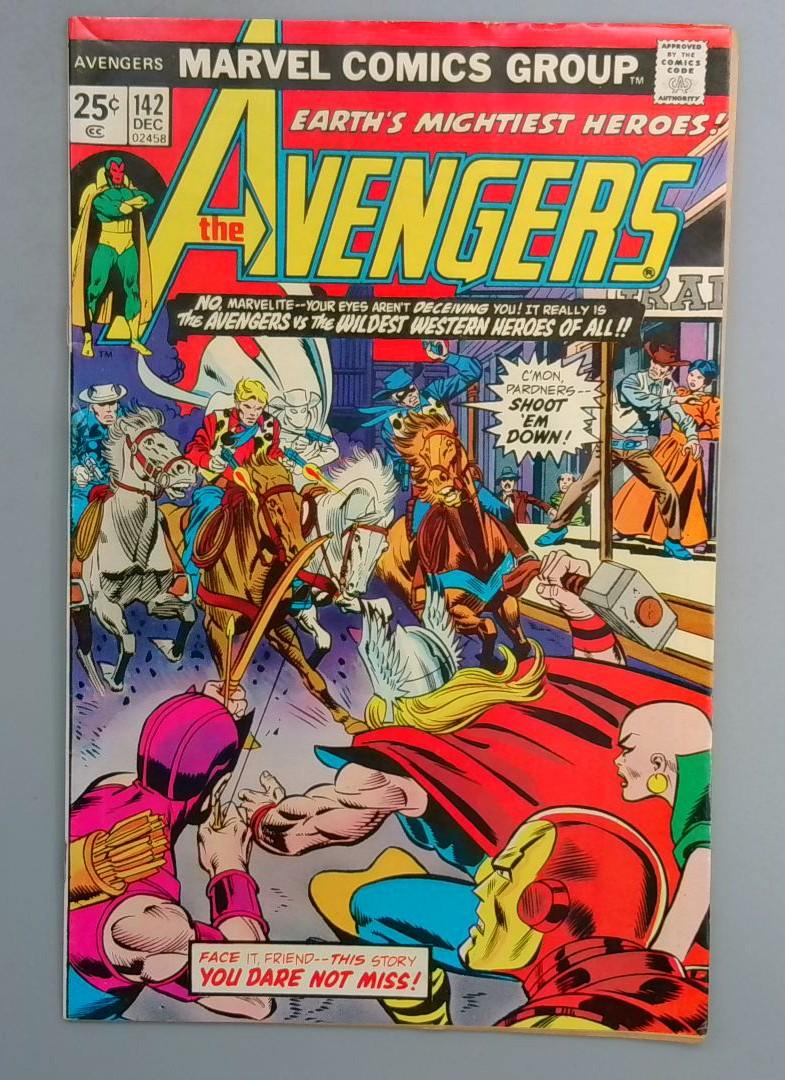 AVENGERS #142 Two-Gun Kid joins Avengers Team Marvel 1975 SN1