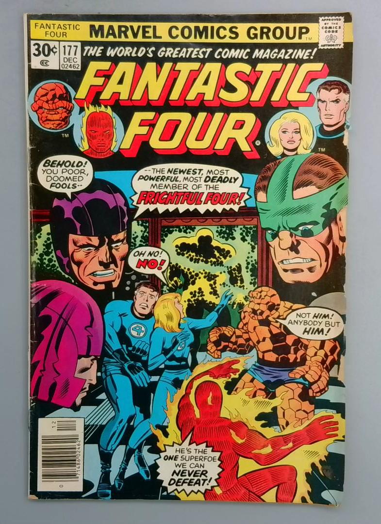 FANTASTIC FOUR #177 1st Texas Twister and Captain Ultra Marvel 1976 SN1