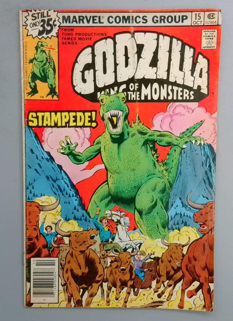 Godzilla #15, Marvel, 1977 SN1