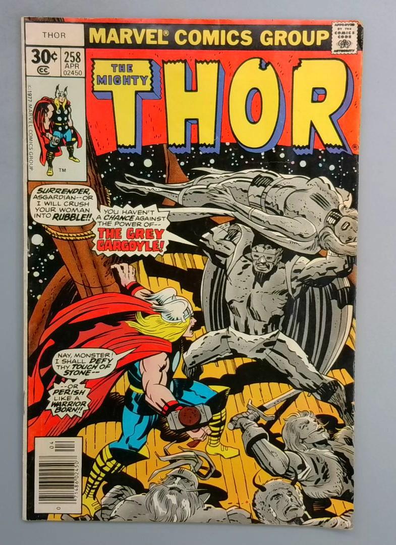 THOR #258 1st Appearance of the "CENTURII" Race Marvel 1977 SN1