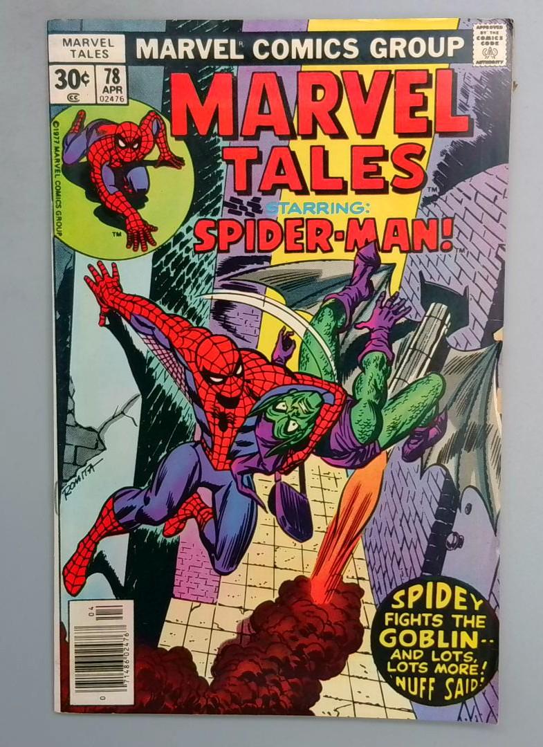 MARVEL TALES #78 Reprints Amazing Spider-Man 97 Marvel 1977 SN1