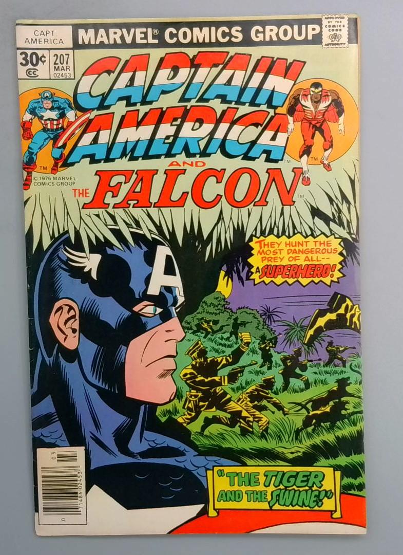 CAPTAIN AMERICA #207 FN+ Marvel 1977 SN1