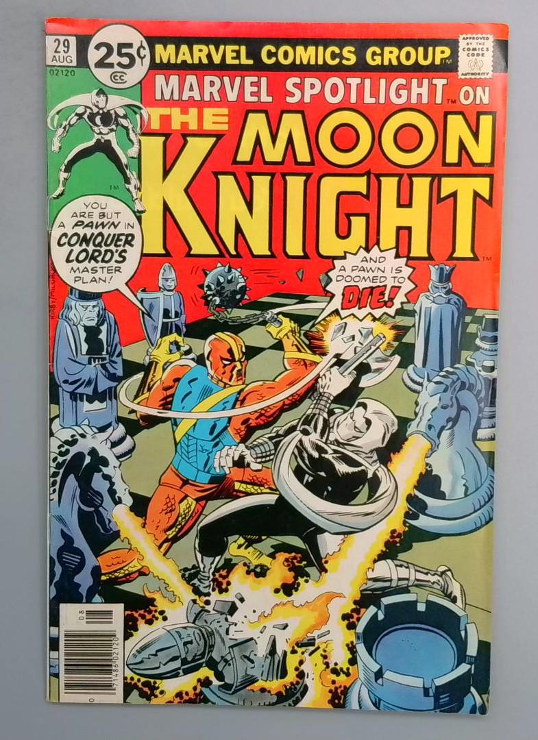 Marvel Spotlight #29 FN 2nd Moon Knight Story Marvel 1976 SN1